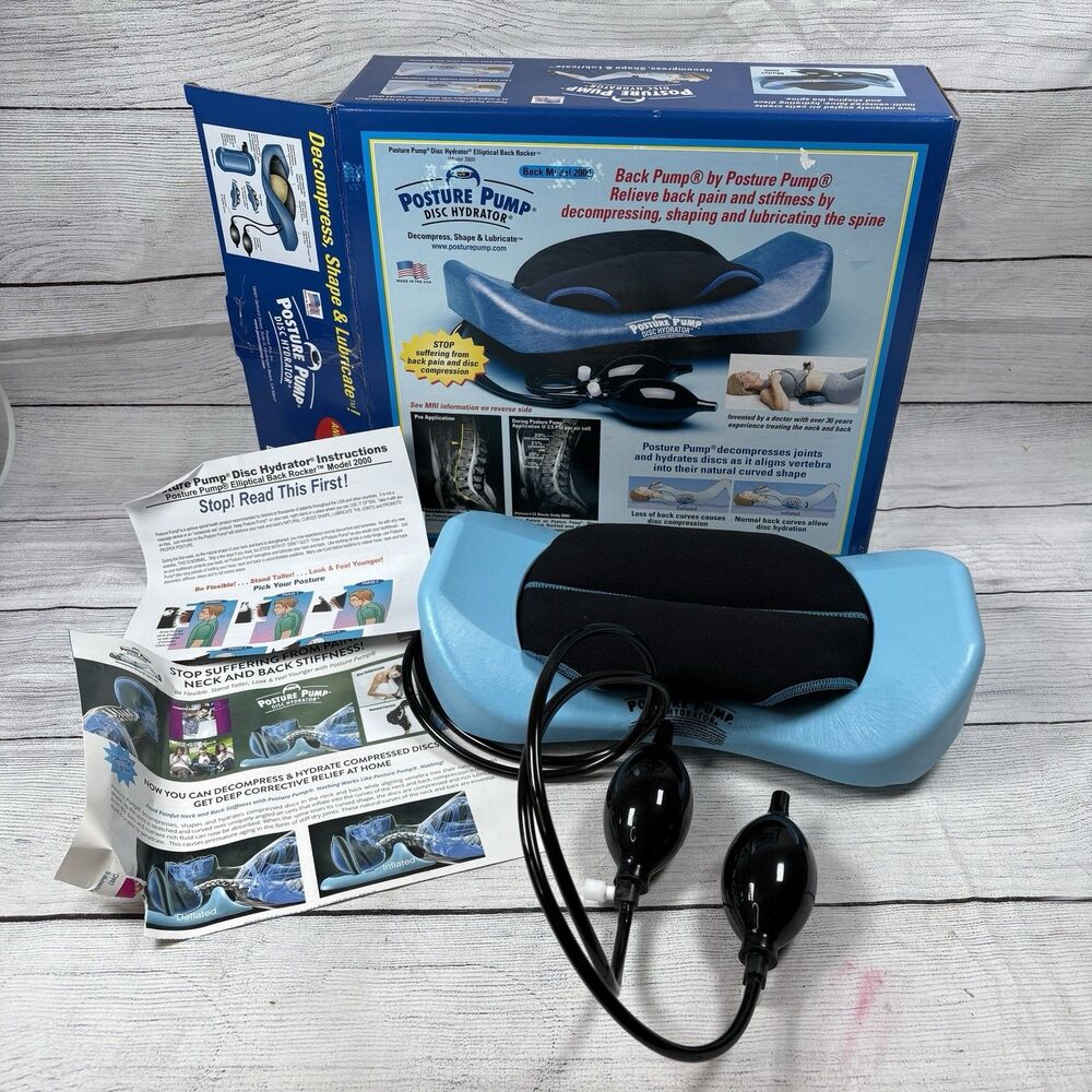 Professional Posture Pump Disc Hydrator 2000 Back Elliptical Rocker